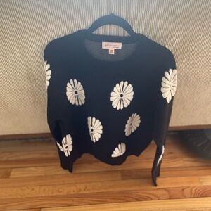 NWOT Embroidered Philosophy sweater